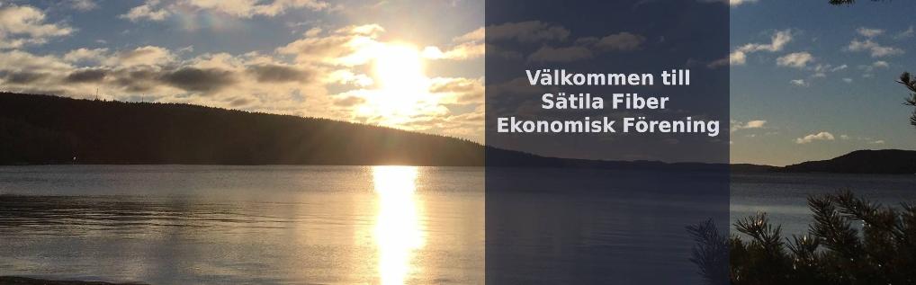 Välkommen till Sätila Fiber Ekonomisk Förening